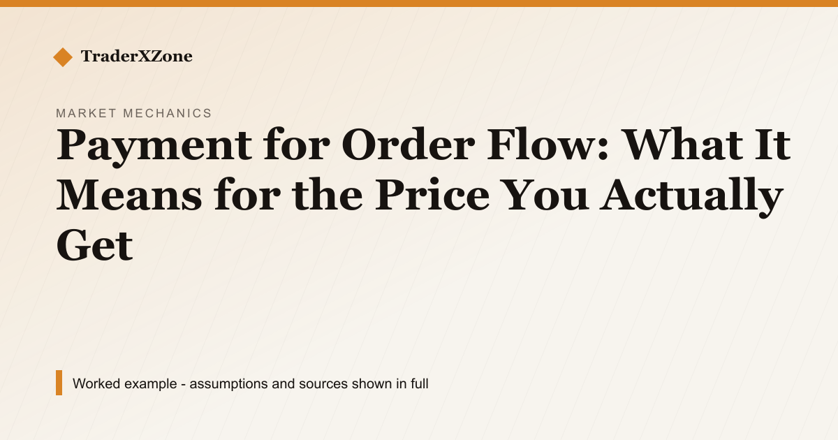 Payment for Order Flow: What It Means for the Price You Actually Get