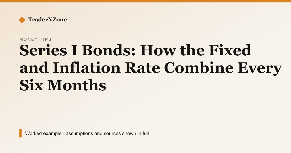 Series I Bonds: How the Fixed and Inflation Rate Combine