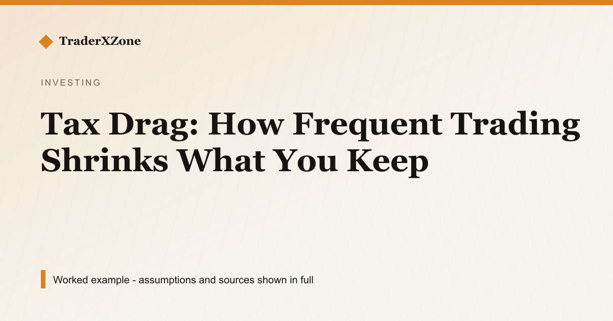 Tax Drag: How Frequent Trading Shrinks What You Keep
